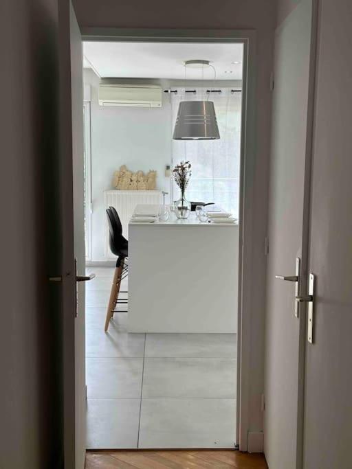 Charmant T3 Moderne Climatise Villeurbanne Dış mekan fotoğraf